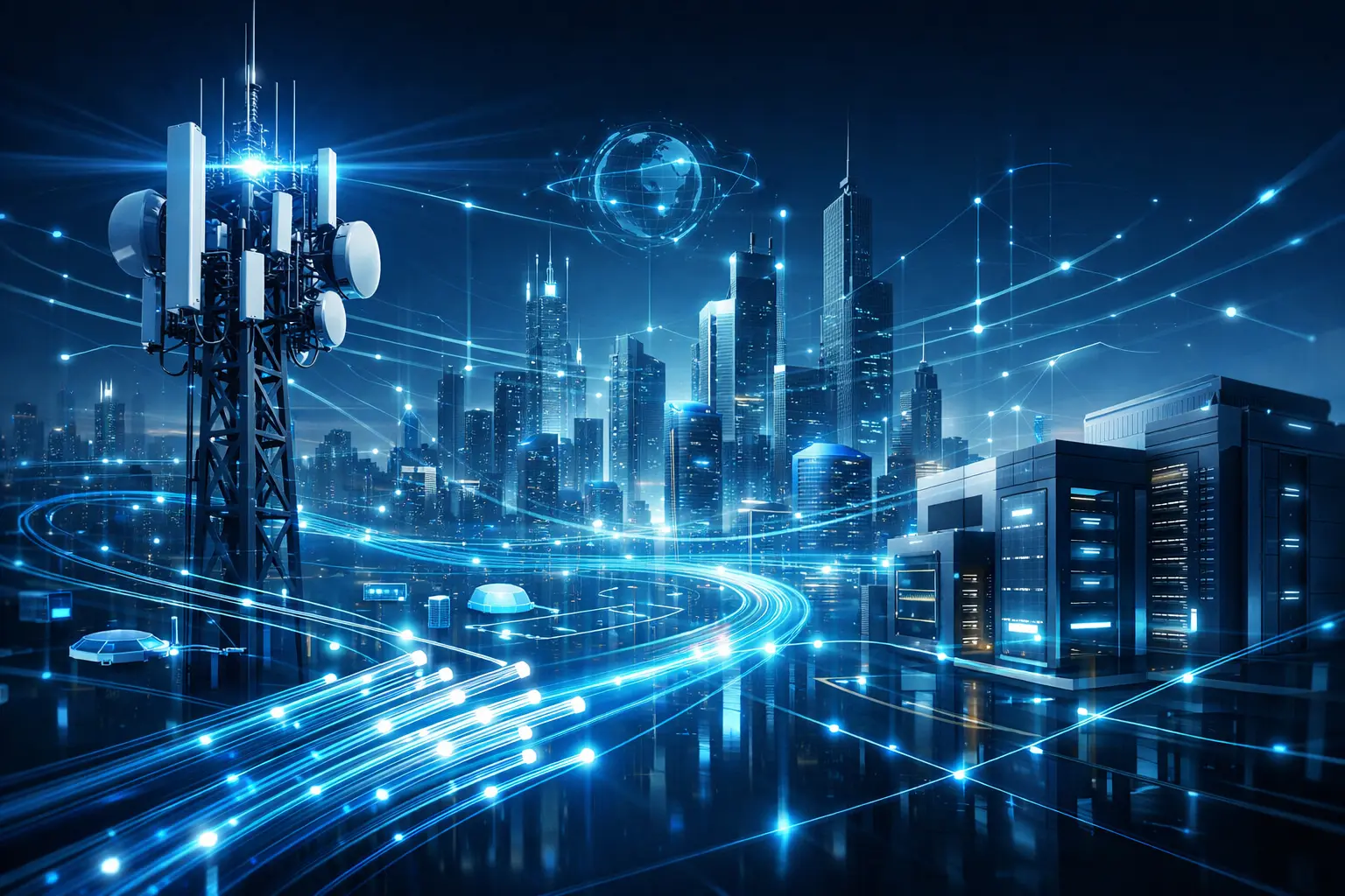 Infrastruktura telekomunikacyjna przyszłości – 5G, edge computing i inteligentne sieci